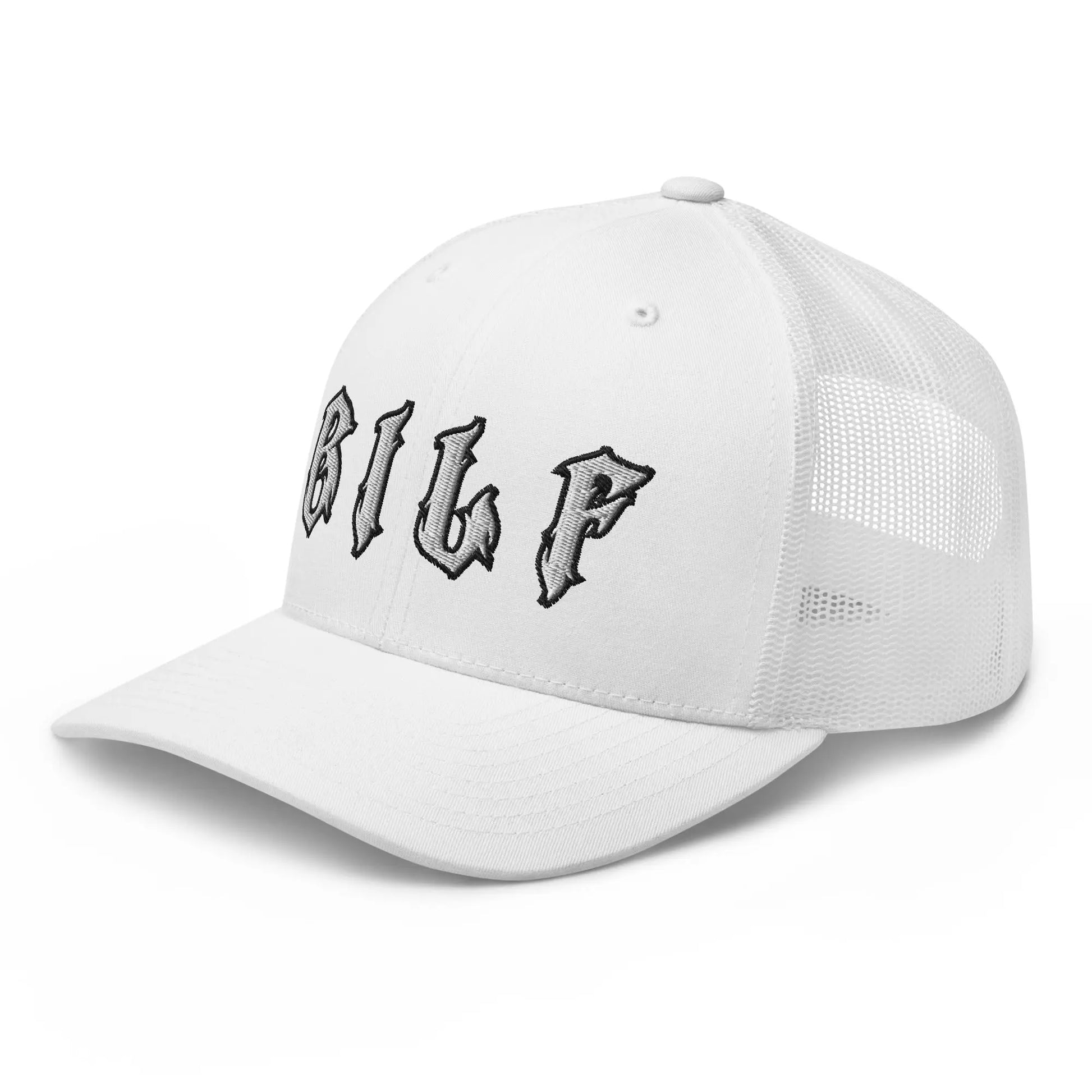 Hats  Snapback Custom Trucker Hats Cool BILF Bikers Cap for Men & Women Infidel Collective