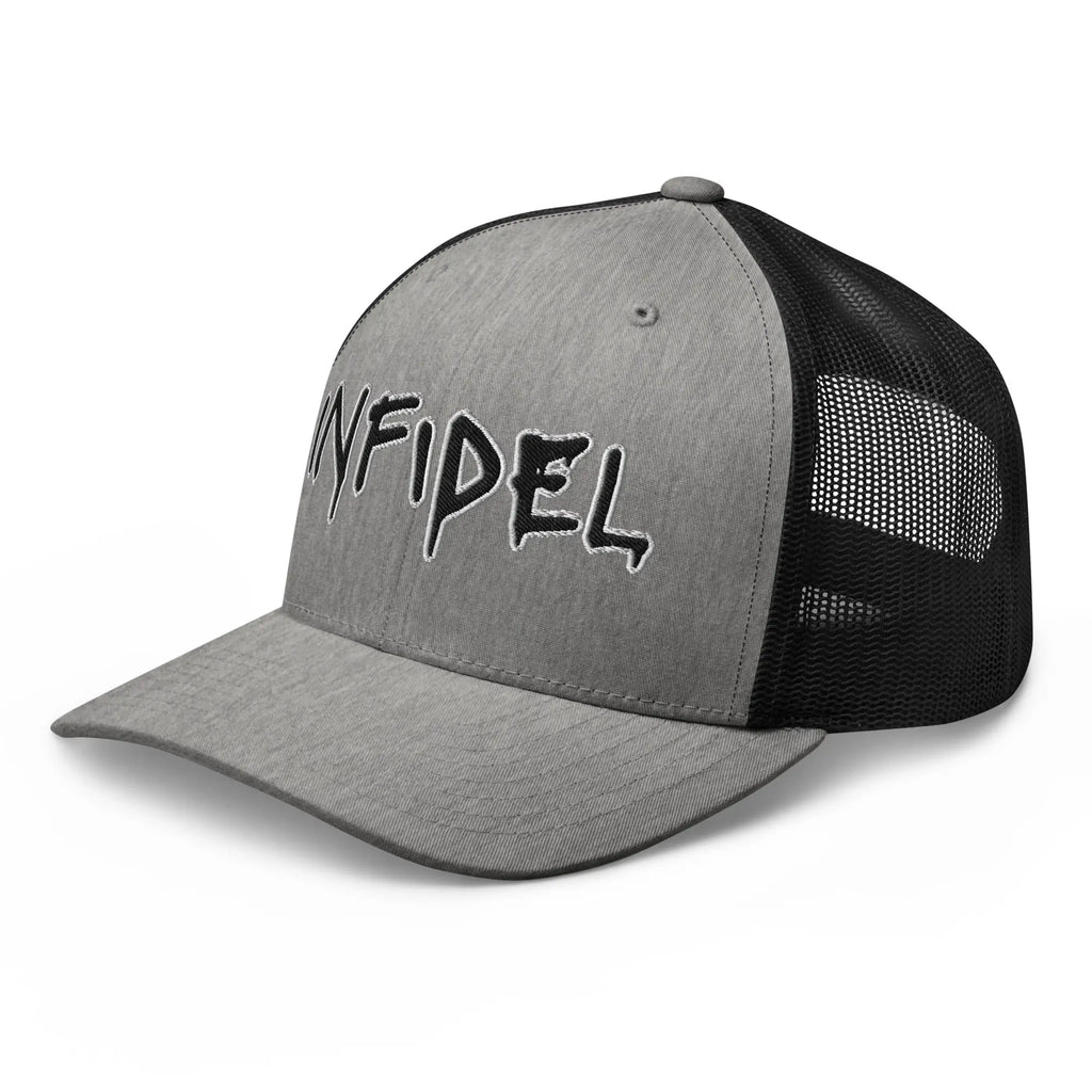Hats  Snapback Custom Trucker Hats Cool INFIDEL Badass Caps for Men & Women Infidel Collective