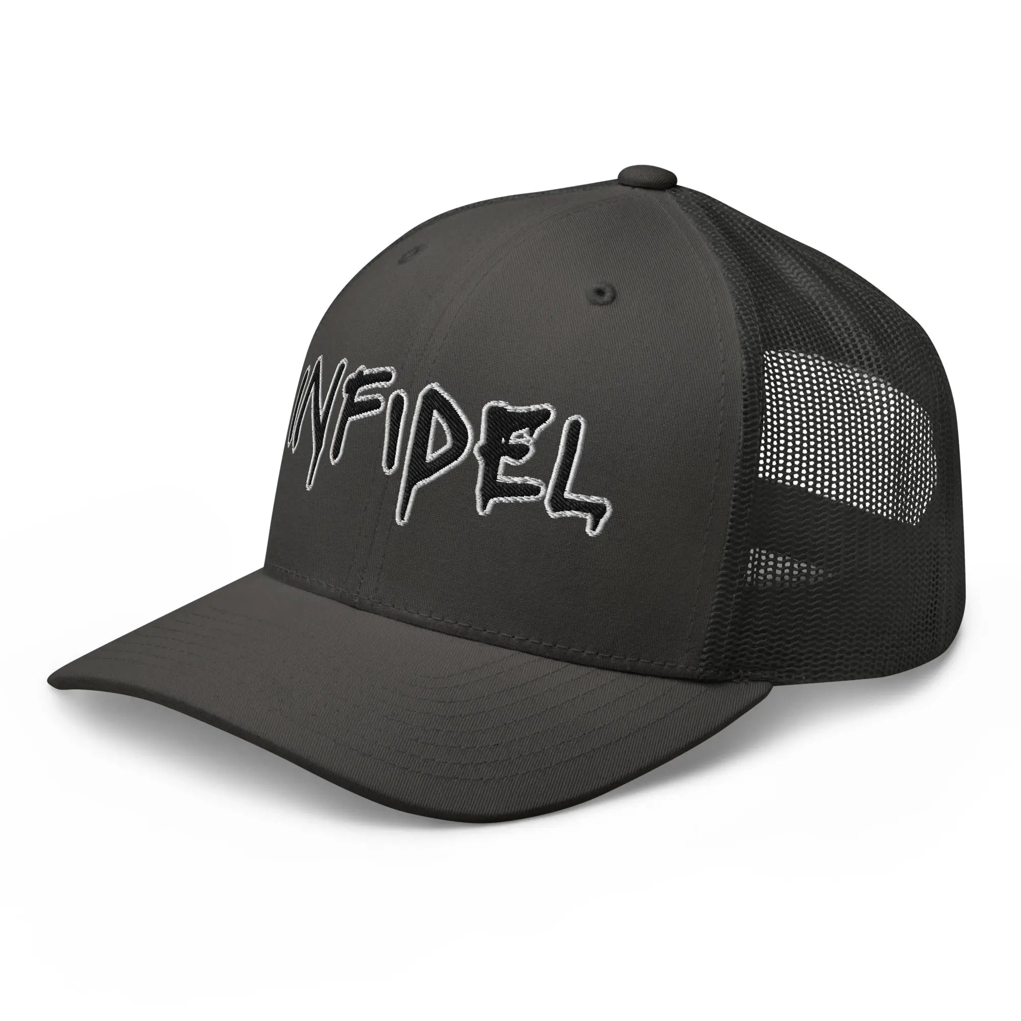 Hats  Snapback Custom Trucker Hats Cool INFIDEL Badass Caps for Men & Women Infidel Collective