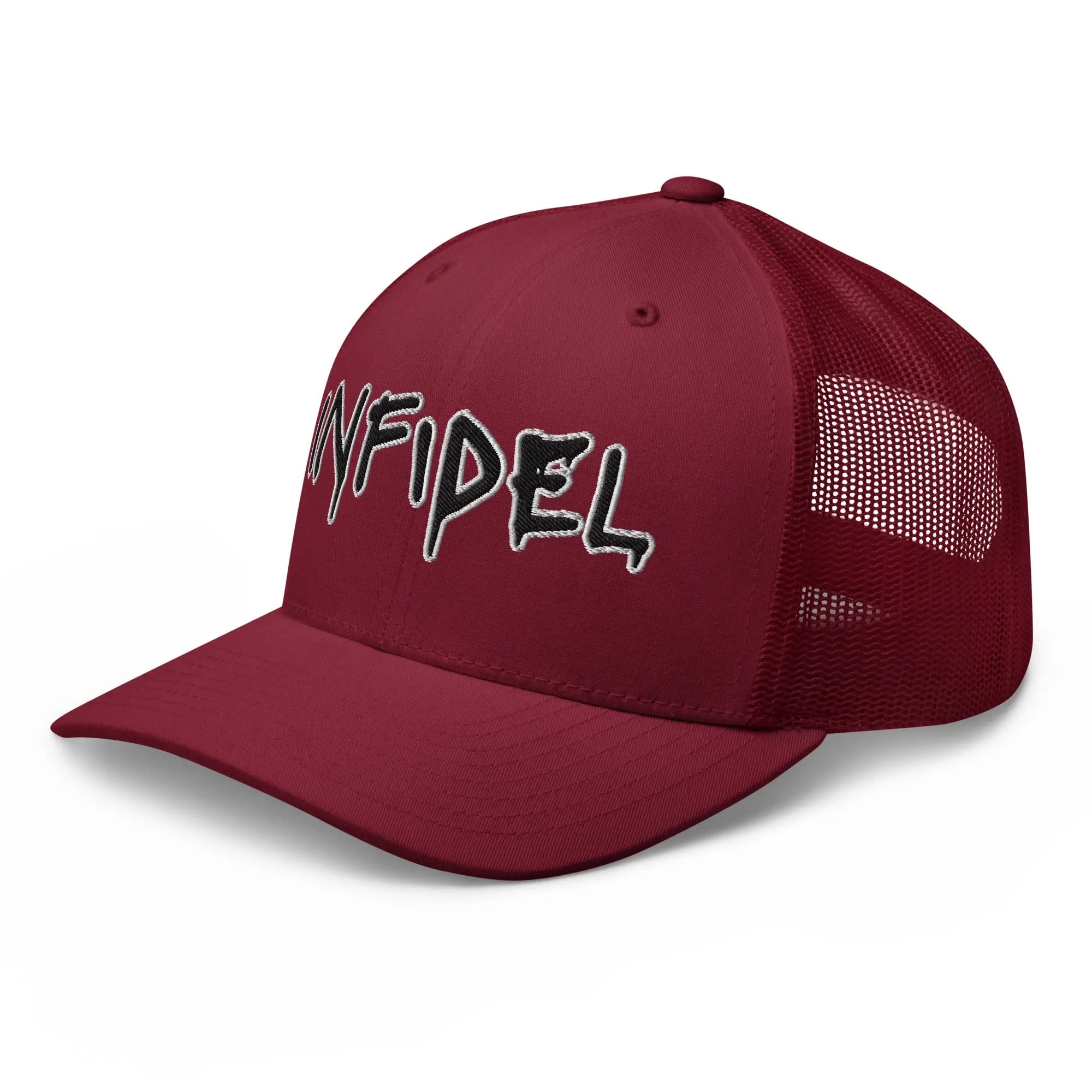 Hats  Snapback Custom Trucker Hats Cool INFIDEL Badass Caps for Men & Women Infidel Collective