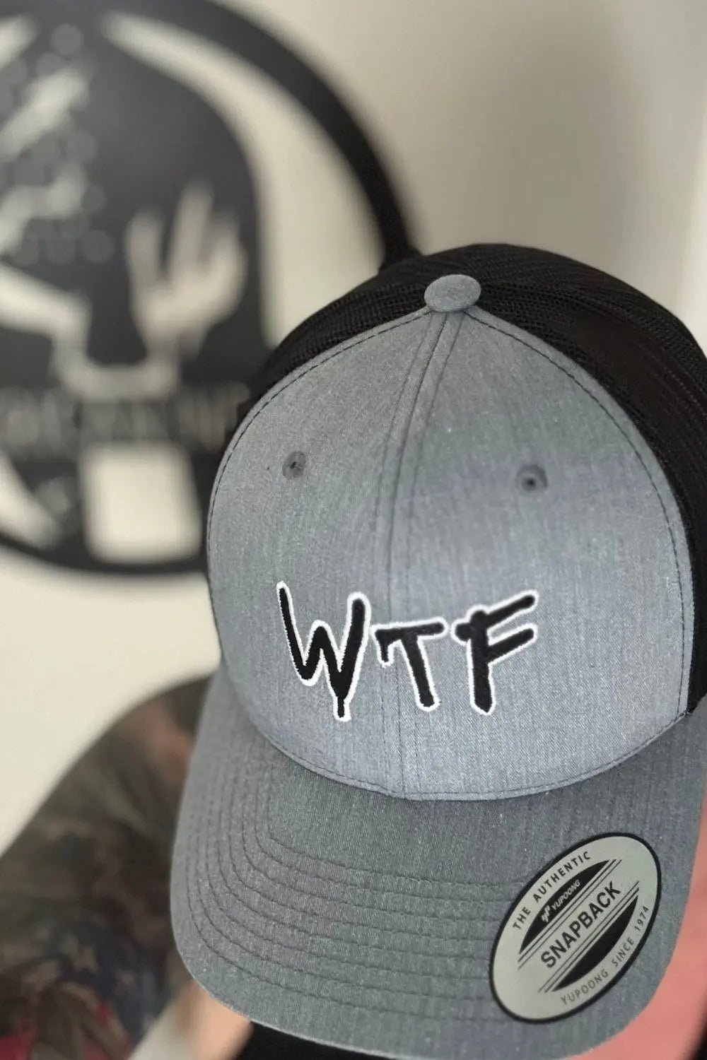 Hats  Snapback Custom Trucker Hats Cool & Funny WTF NSFW Cap for Men & Women Infidel Collective