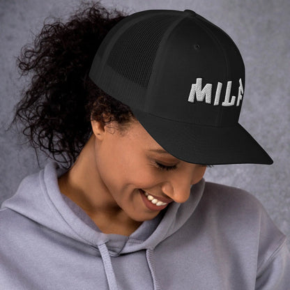 Hats  Snapback Custom Trucker Hats Funny MILF Cap for Sexy Women Who Own It Infidel Collective