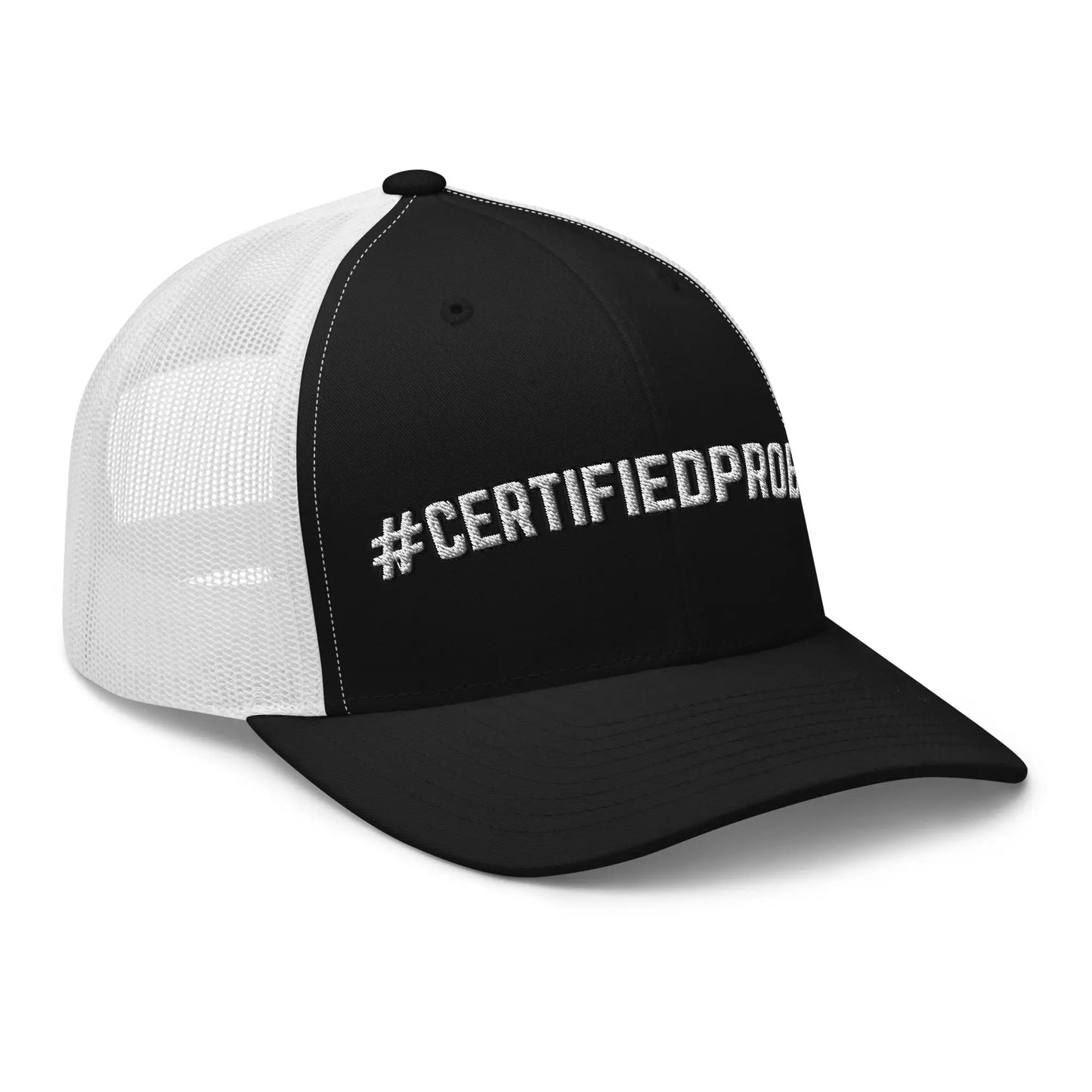 Hats  Snapback Custom Trucker Hats Funny #CERTIFIEDPROBLEM Cap for Men & Women Infidel Collective