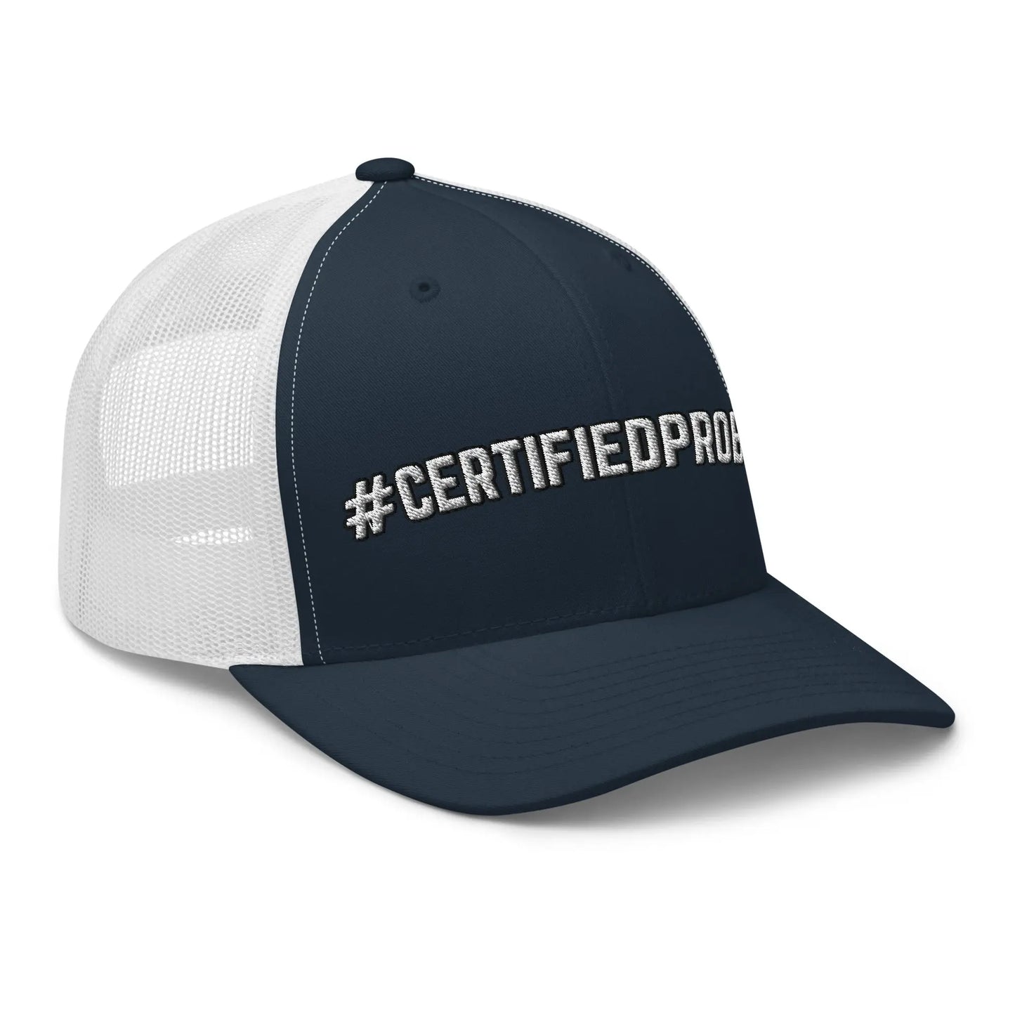 Hats  Snapback Custom Trucker Hats Funny #CERTIFIEDPROBLEM Cap for Men & Women Infidel Collective