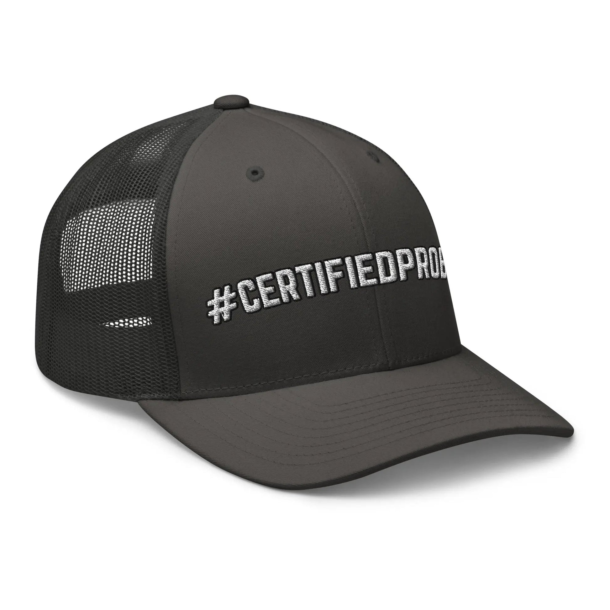 Hats  Snapback Custom Trucker Hats Funny #CERTIFIEDPROBLEM Cap for Men & Women Infidel Collective
