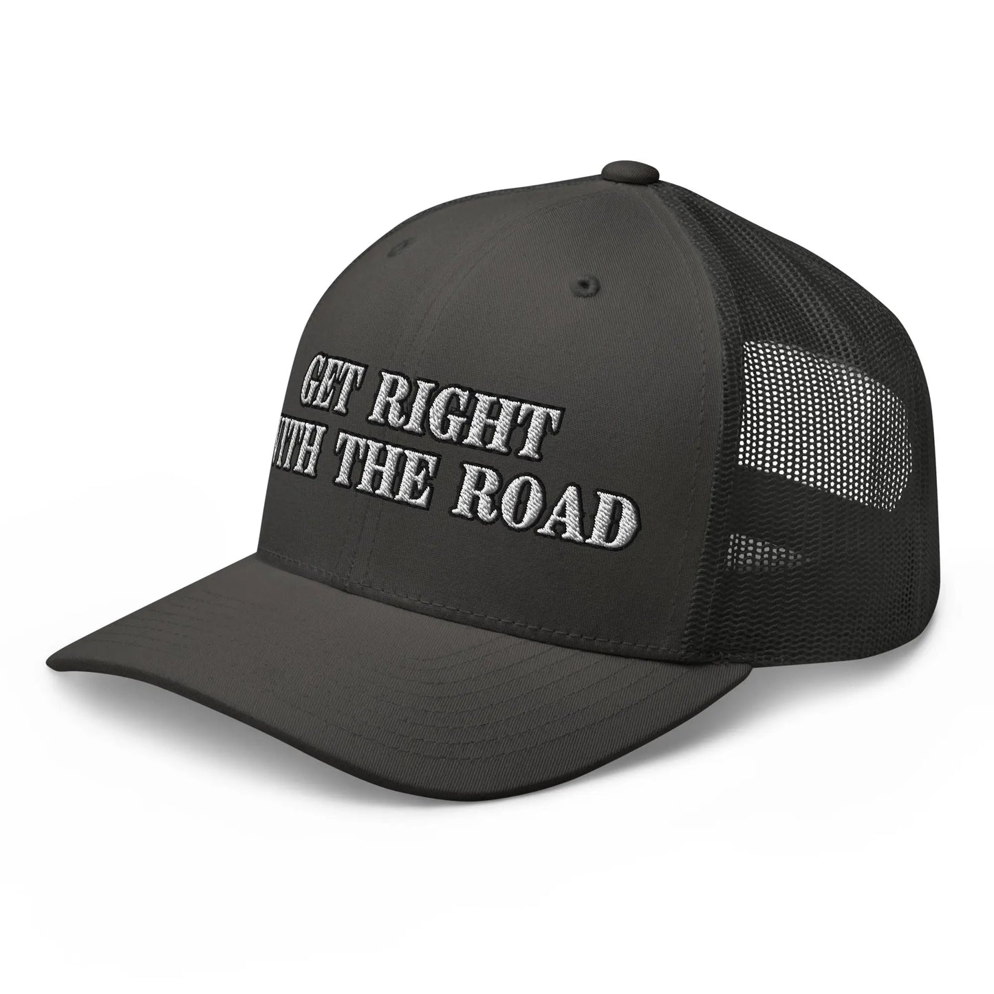 Hats  Snapback Custom Trucker Hats Get Right With The Road for Men & Women Infidel Collective