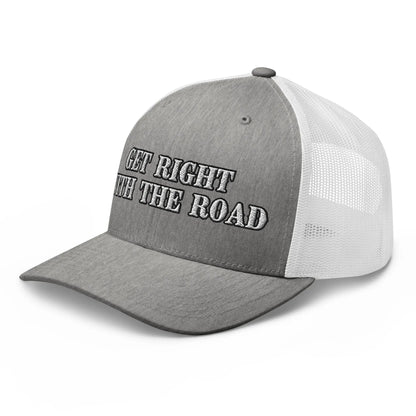 Hats  Snapback Custom Trucker Hats Get Right With The Road for Men & Women Infidel Collective