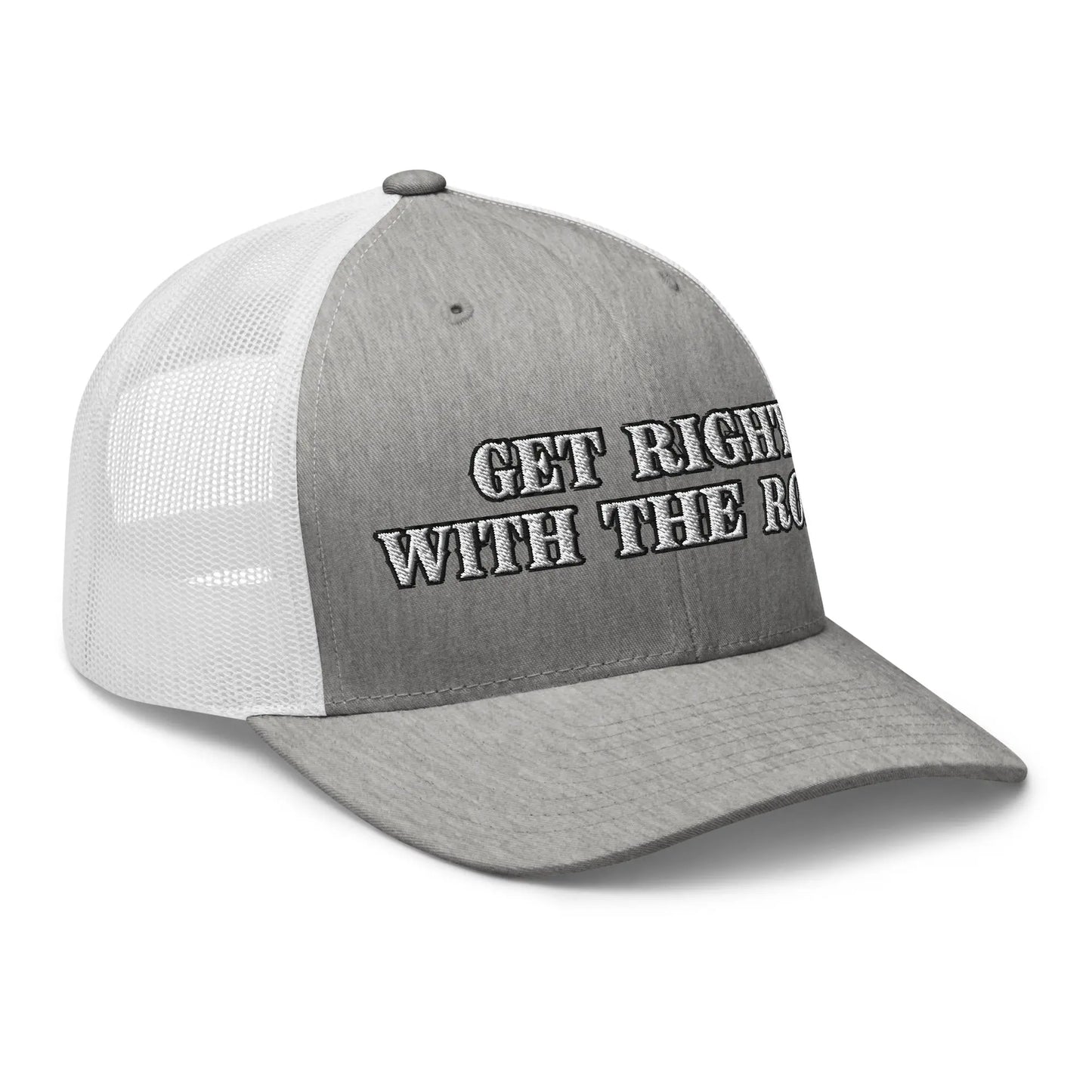 Hats  Snapback Custom Trucker Hats Get Right With The Road for Men & Women Infidel Collective