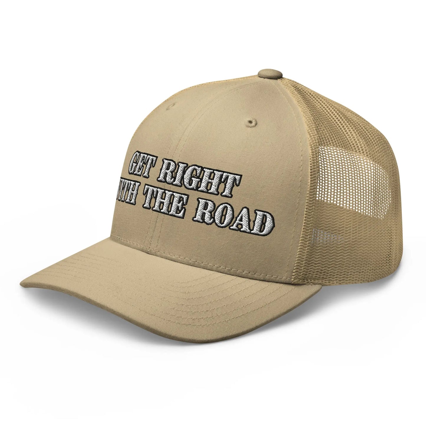 Hats  Snapback Custom Trucker Hats Get Right With The Road for Men & Women Infidel Collective