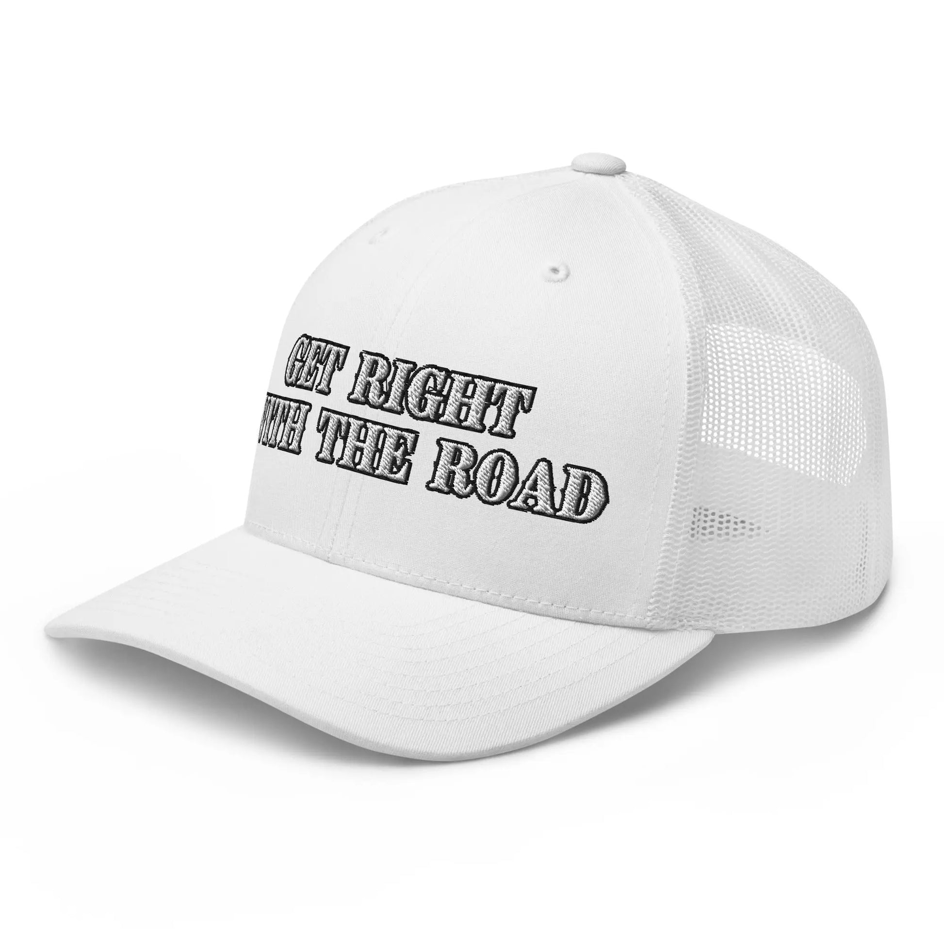Hats  Snapback Custom Trucker Hats Get Right With The Road for Men & Women Infidel Collective