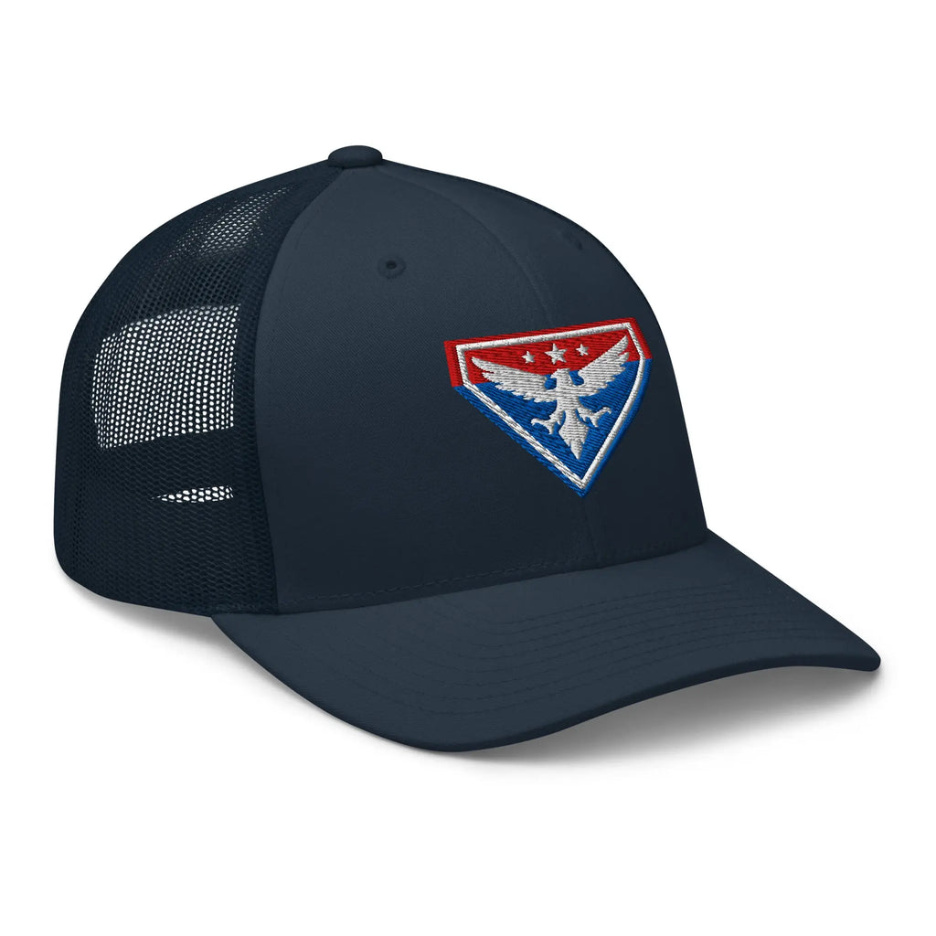 Hats  Snapback Custom Trucker Hats Liberty Eagle Badge Cool Patriotic Cap Infidel Collective