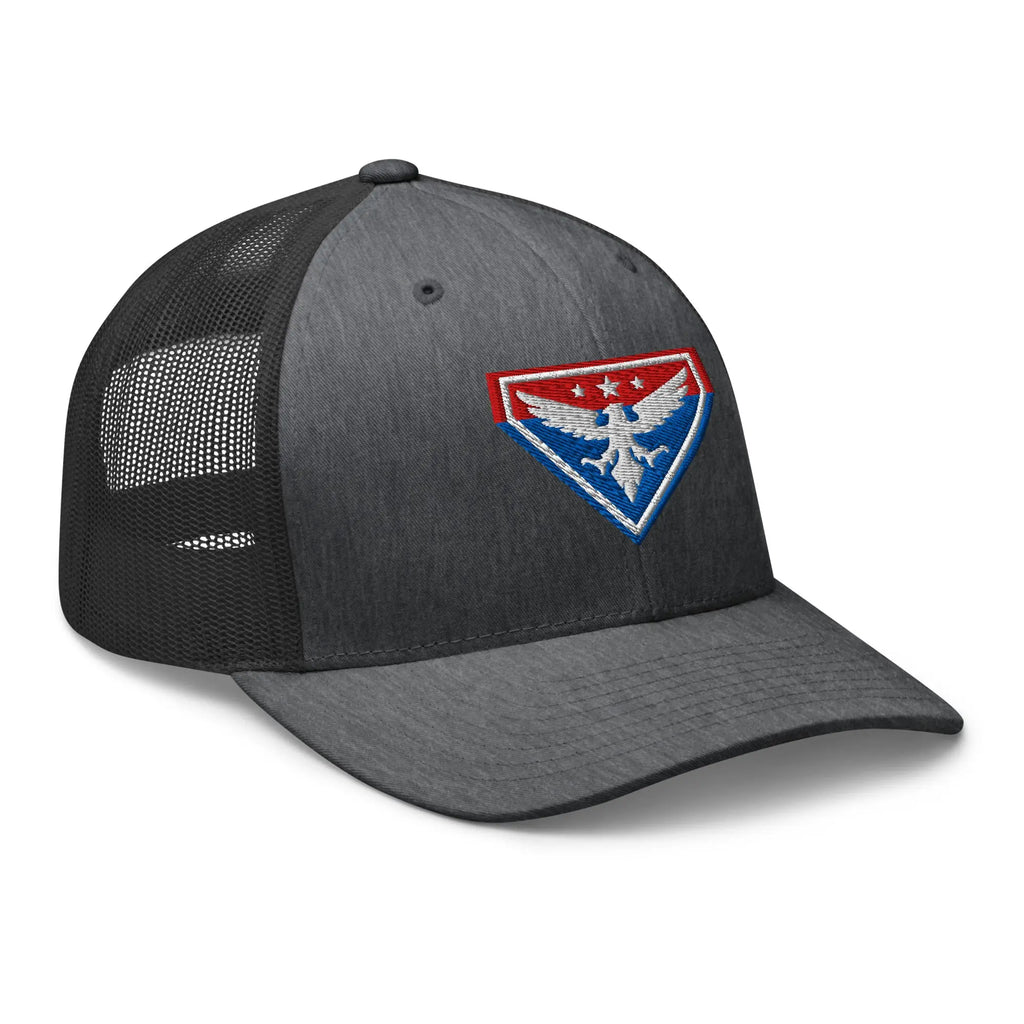 Hats  Snapback Custom Trucker Hats Liberty Eagle Badge Cool Patriotic Cap Infidel Collective