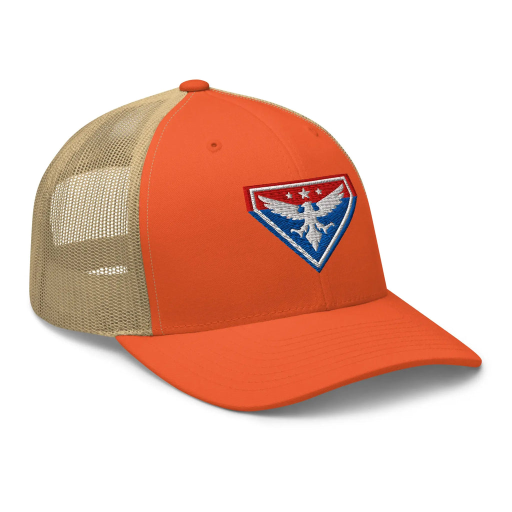 Hats  Snapback Custom Trucker Hats Liberty Eagle Badge Cool Patriotic Cap Infidel Collective
