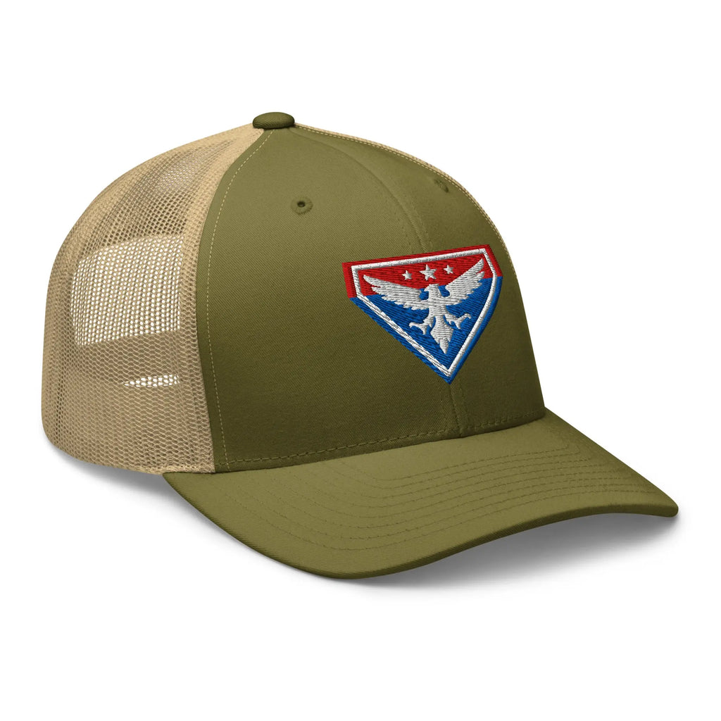 Hats  Snapback Custom Trucker Hats Liberty Eagle Badge Cool Patriotic Cap Infidel Collective