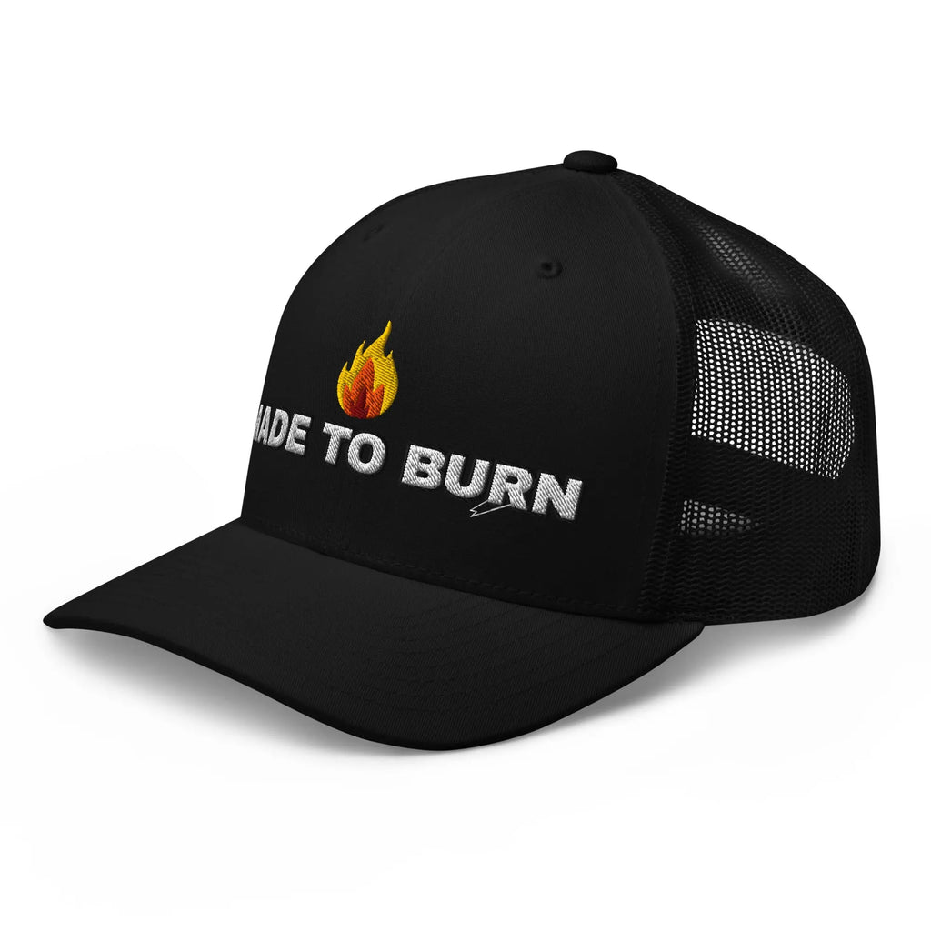 Hats  Snapback Custom Trucker Hats MADE TO BURN Badass Cap for Men & Women Infidel Collective