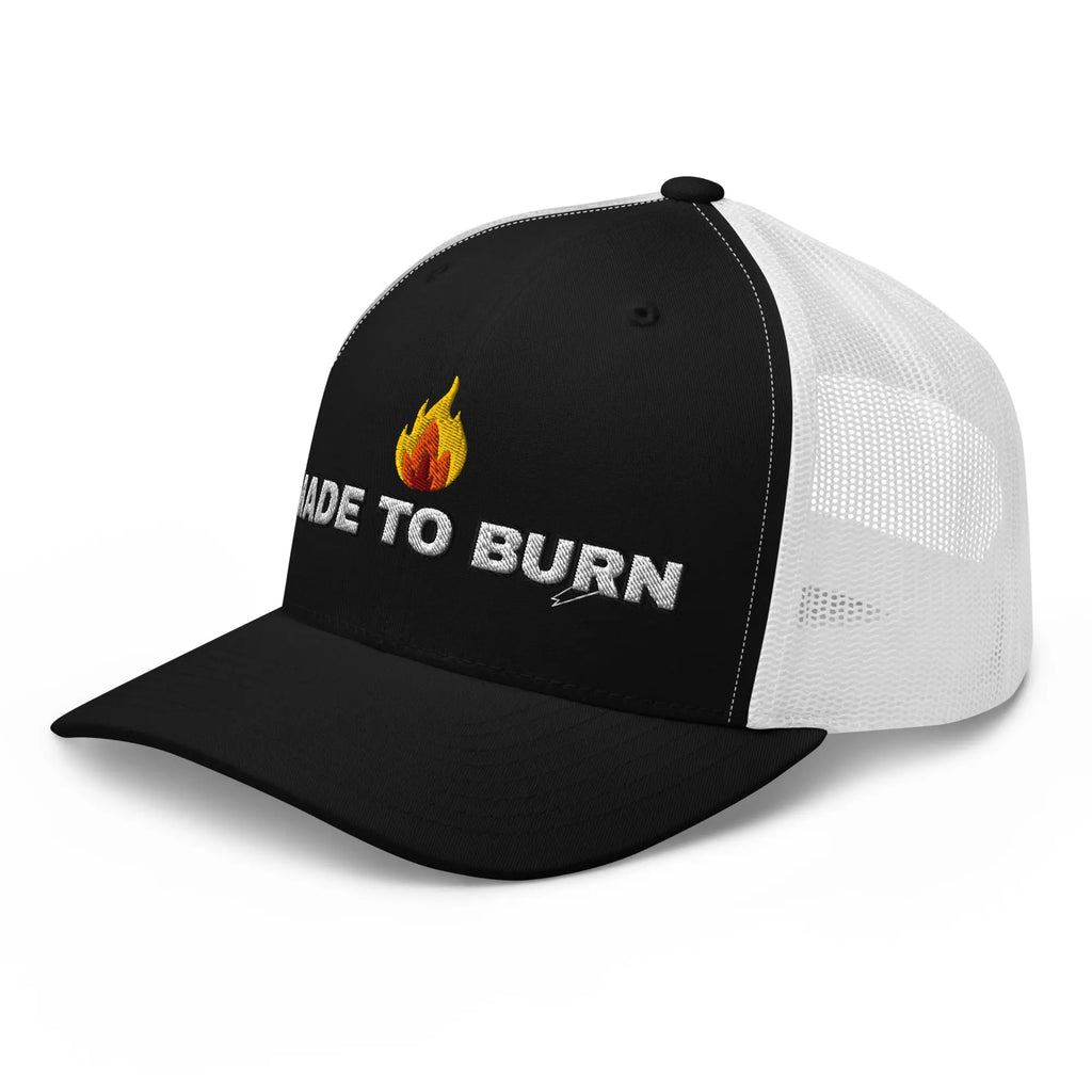 Hats  Snapback Custom Trucker Hats MADE TO BURN Badass Cap for Men & Women Infidel Collective