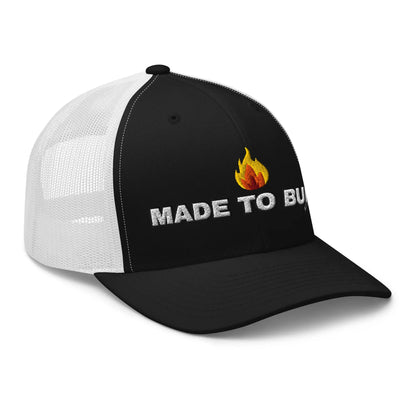 Hats  Snapback Custom Trucker Hats MADE TO BURN Badass Cap for Men & Women Infidel Collective