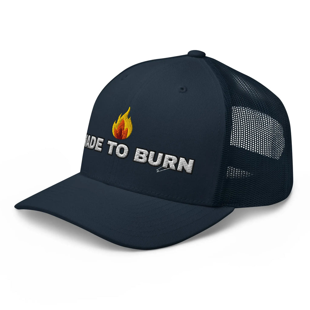 Hats  Snapback Custom Trucker Hats MADE TO BURN Badass Cap for Men & Women Infidel Collective