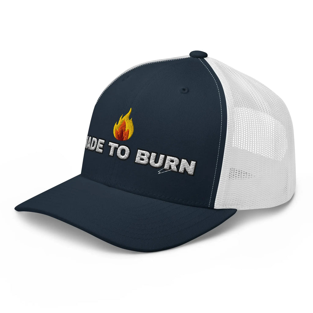 Hats  Snapback Custom Trucker Hats MADE TO BURN Badass Cap for Men & Women Infidel Collective