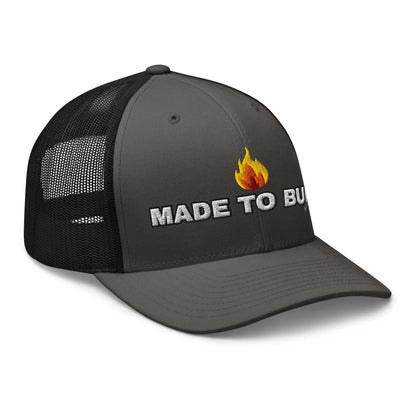 Hats  Snapback Custom Trucker Hats MADE TO BURN Badass Cap for Men & Women Infidel Collective
