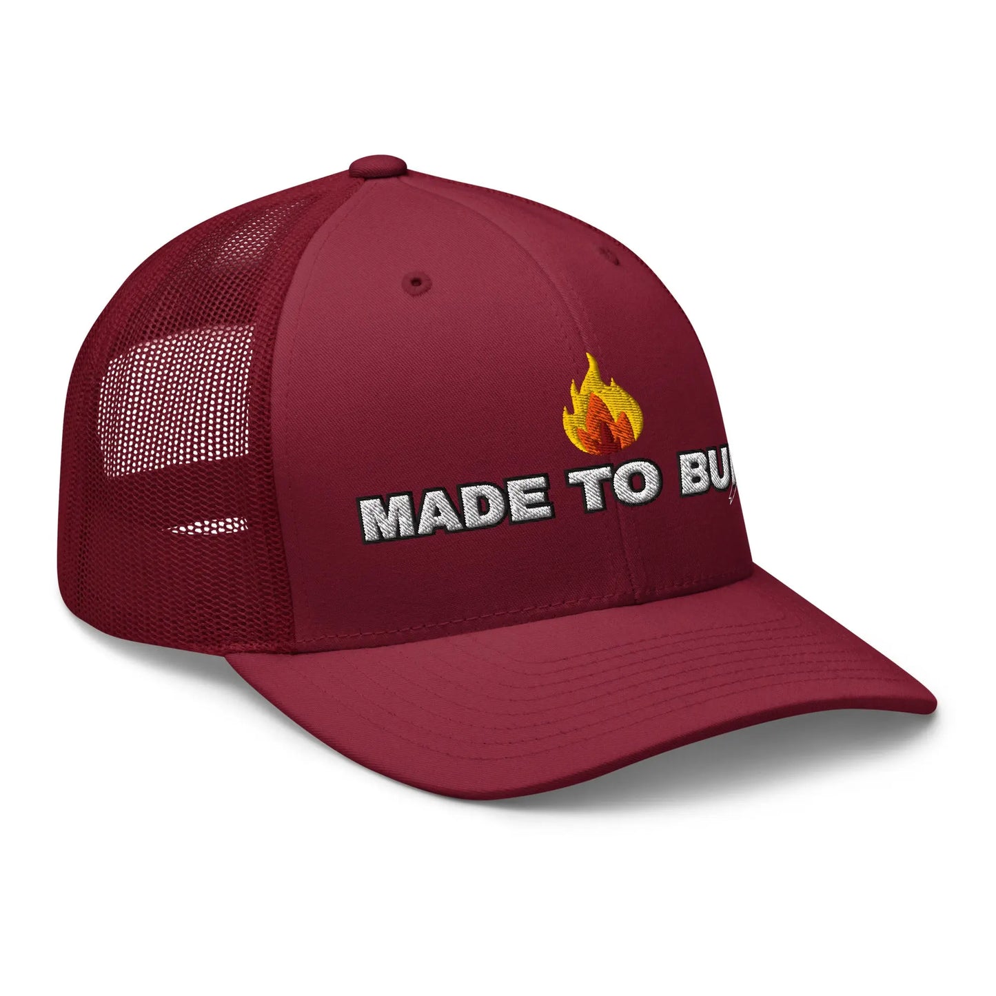 Hats  Snapback Custom Trucker Hats MADE TO BURN Badass Cap for Men & Women Infidel Collective