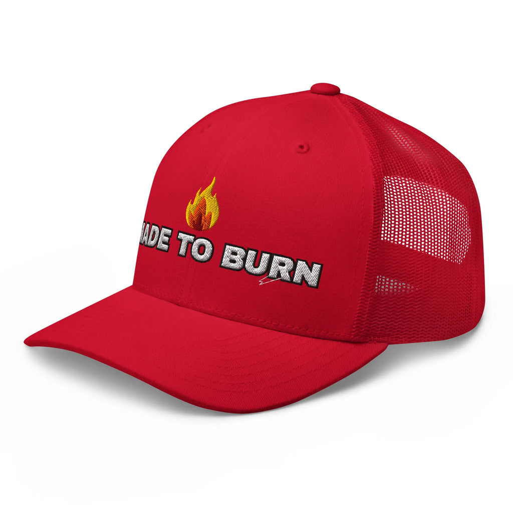 Hats  Snapback Custom Trucker Hats MADE TO BURN Badass Cap for Men & Women Infidel Collective