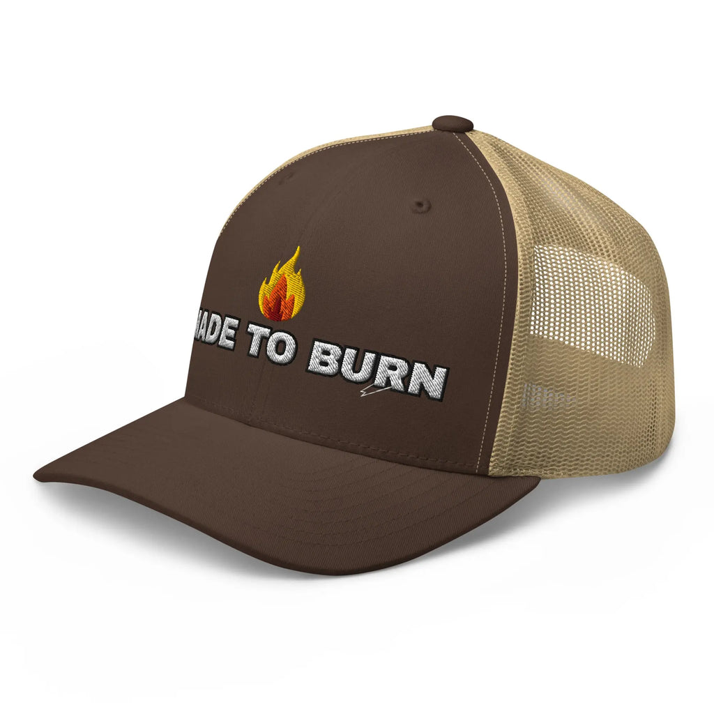 Hats  Snapback Custom Trucker Hats MADE TO BURN Badass Cap for Men & Women Infidel Collective