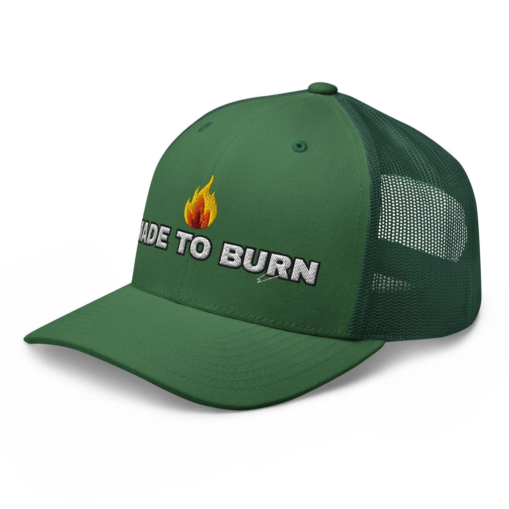 Hats  Snapback Custom Trucker Hats MADE TO BURN Badass Cap for Men & Women Infidel Collective