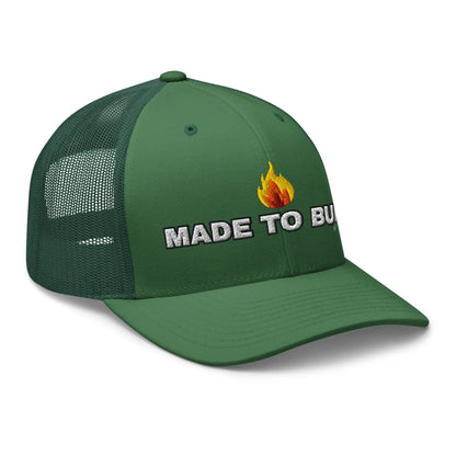 Hats  Snapback Custom Trucker Hats MADE TO BURN Badass Cap for Men & Women Infidel Collective