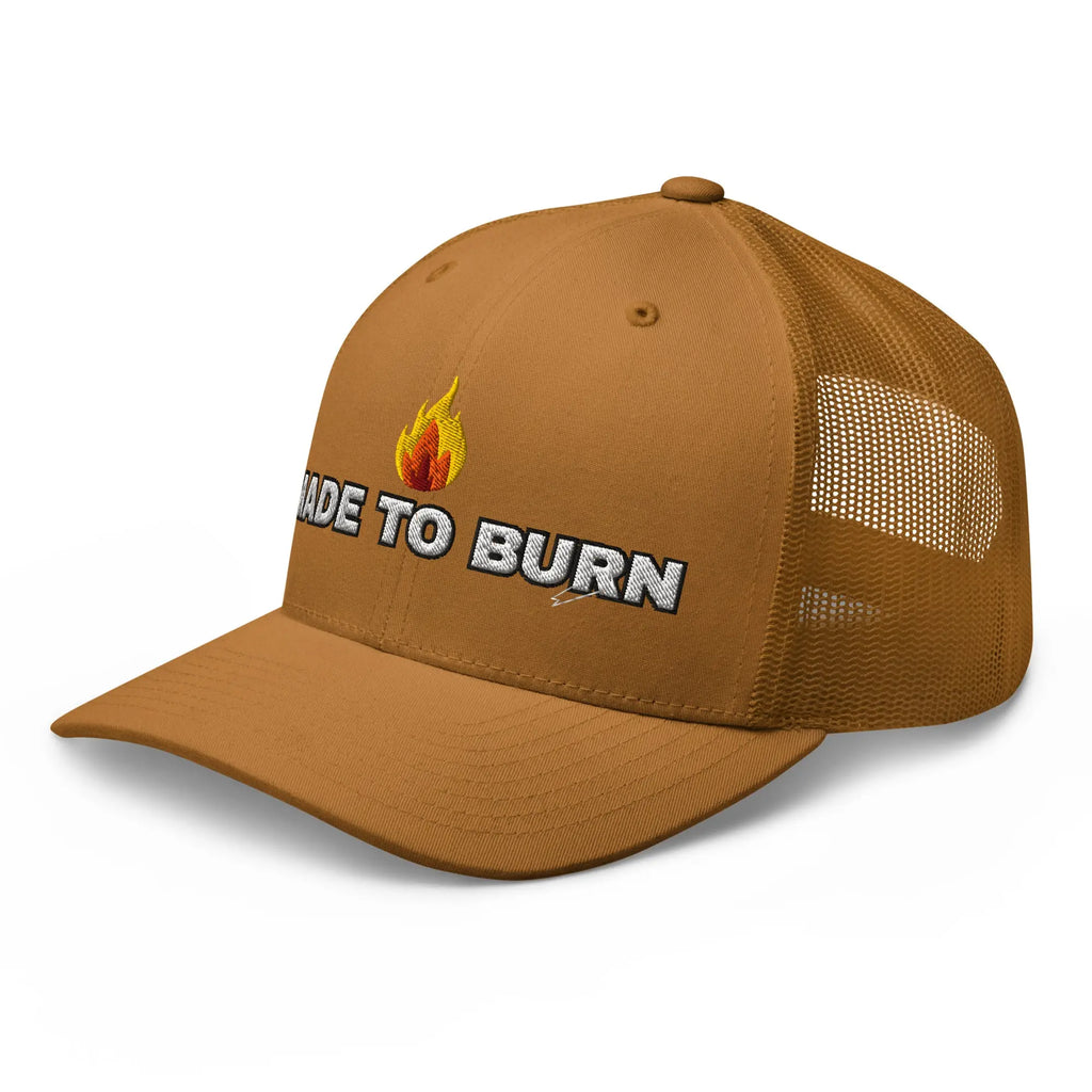 Hats  Snapback Custom Trucker Hats MADE TO BURN Badass Cap for Men & Women Infidel Collective