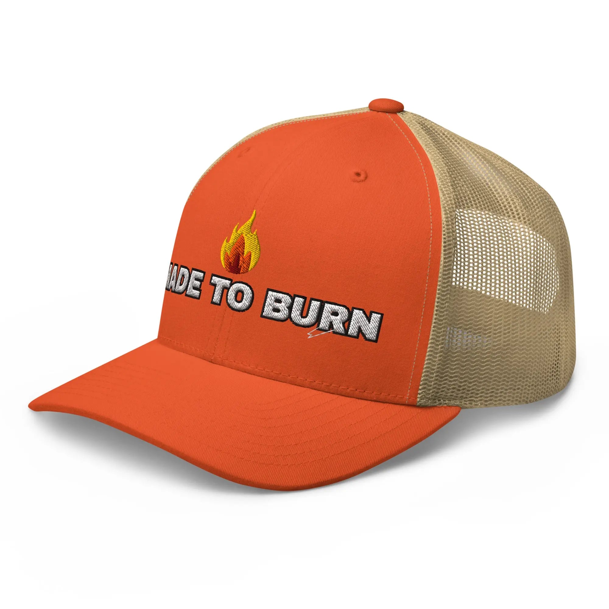 Hats  Snapback Custom Trucker Hats MADE TO BURN Badass Cap for Men & Women Infidel Collective
