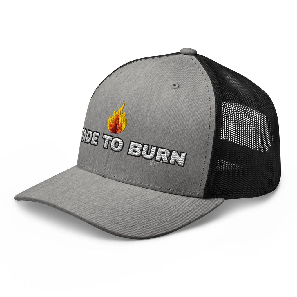 Hats  Snapback Custom Trucker Hats MADE TO BURN Badass Cap for Men & Women Infidel Collective