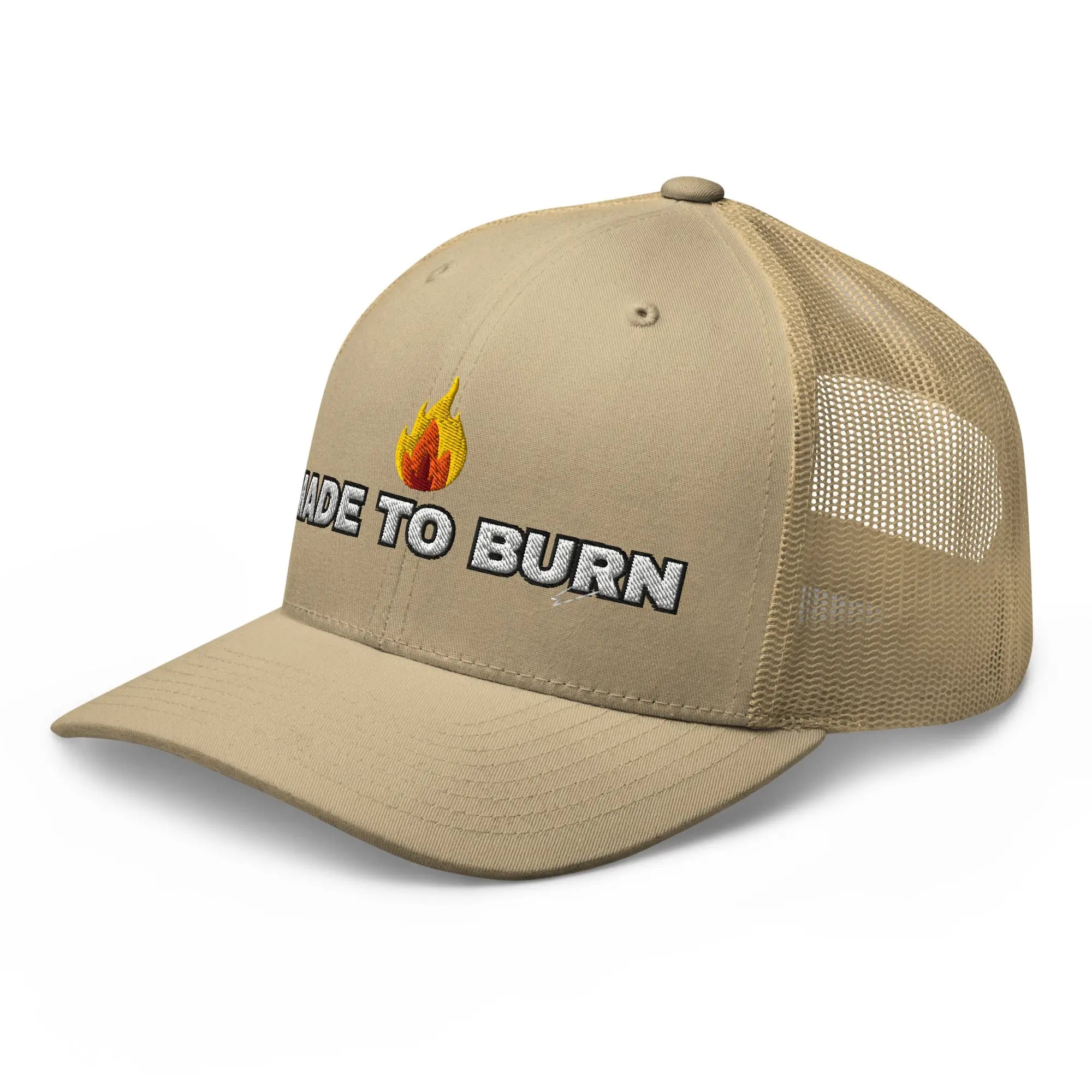 Hats  Snapback Custom Trucker Hats MADE TO BURN Badass Cap for Men & Women Infidel Collective