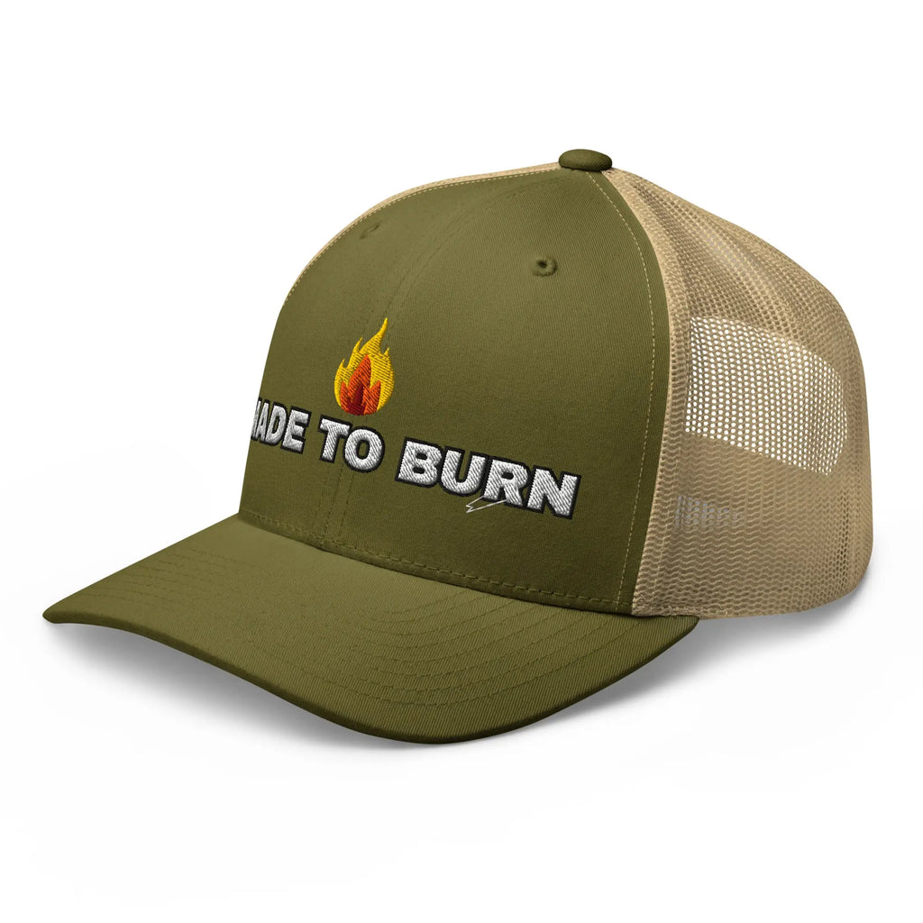Hats  Snapback Custom Trucker Hats MADE TO BURN Badass Cap for Men & Women Infidel Collective