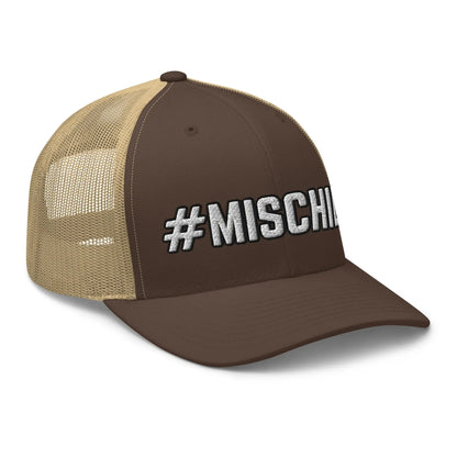 Hats  Snapback Custom Trucker Hats MISCHIEF Funny Cap for Men & Women Infidel Collective