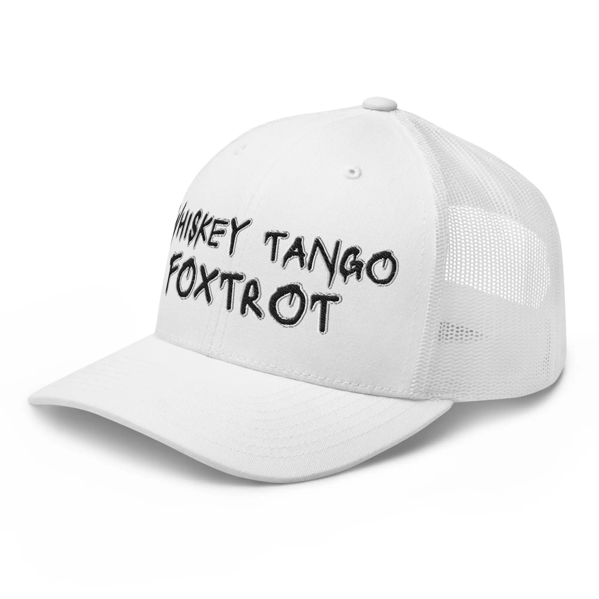 Hats  Snapback Custom Trucker Hats NSFW Whiskey Tango Foxtrot Cap for Men & Women Infidel Collective