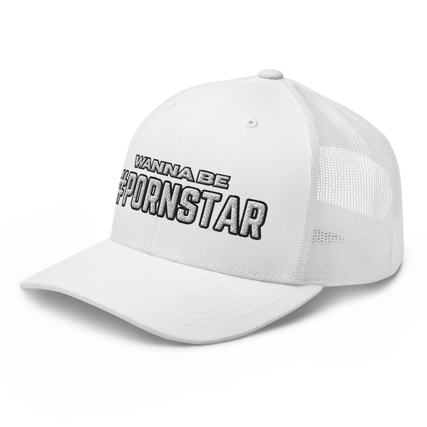 Hats  Snapback Custom Trucker Hats NSFW #PORNSTAR Wanna Be for Men & Women Infidel Collective