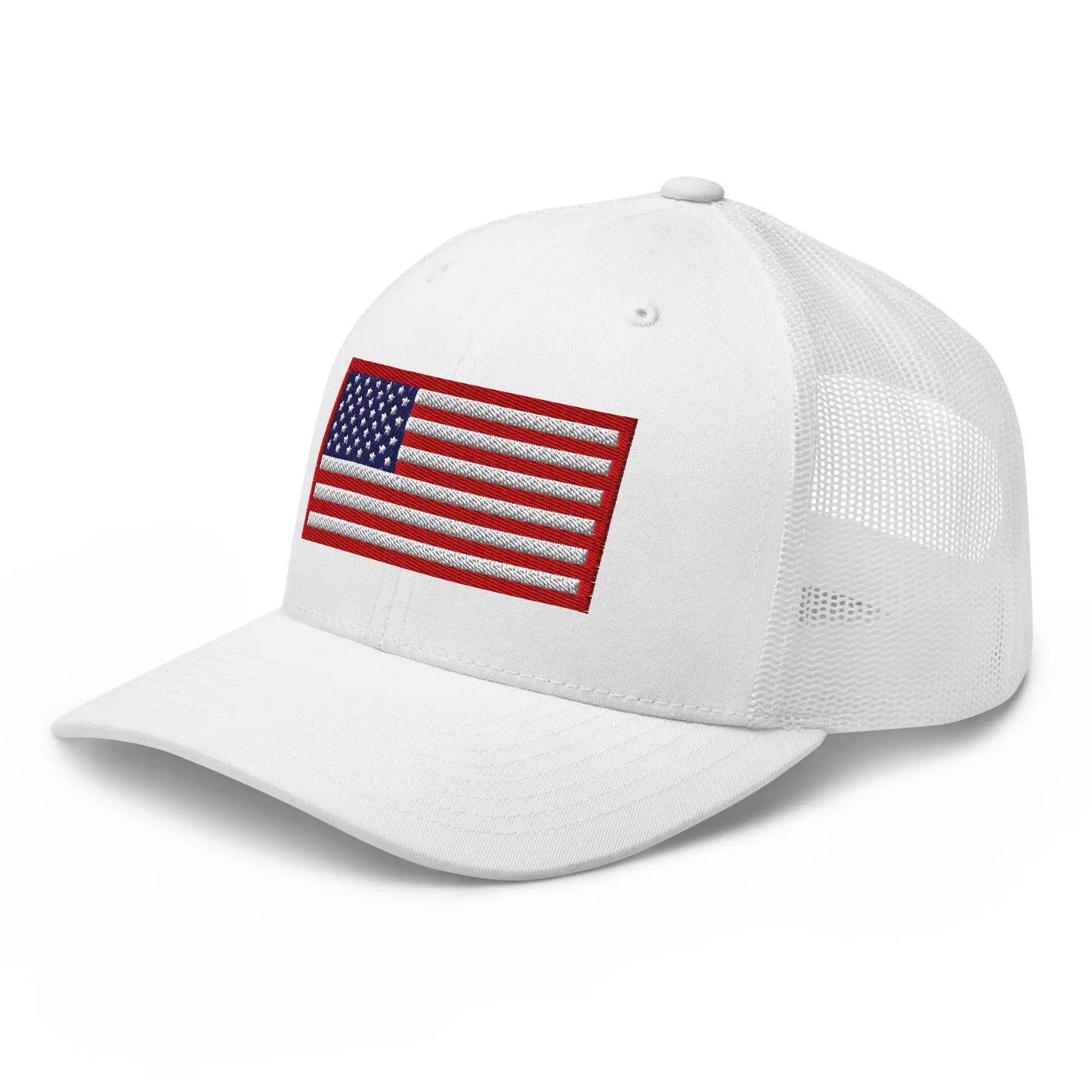 Hats  Snapback Custom Trucker Hats Old Glory USA Flag Red White Blue Patriotic Cap Infidel Collective