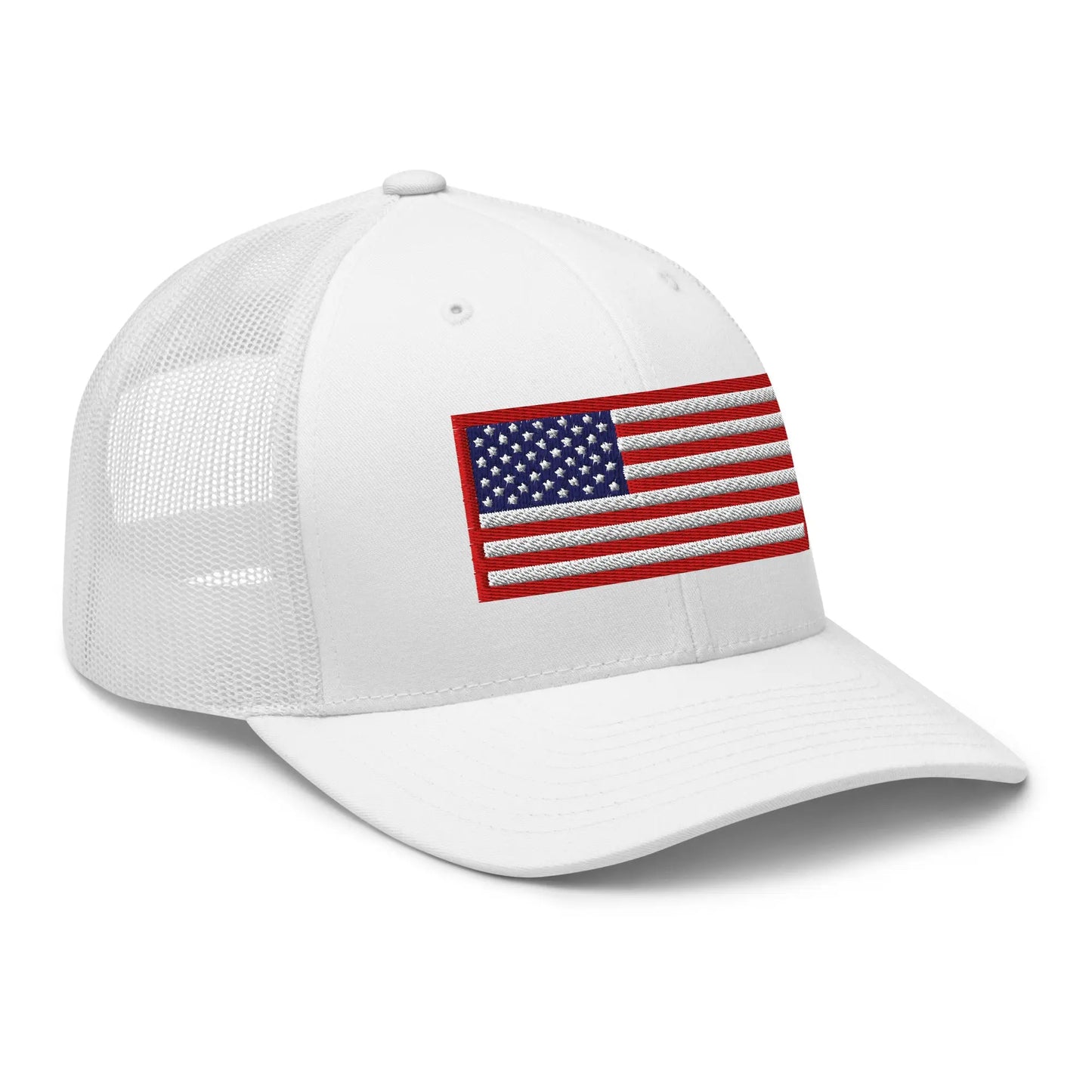 Hats  Snapback Custom Trucker Hats Old Glory USA Flag Red White Blue Patriotic Cap Infidel Collective