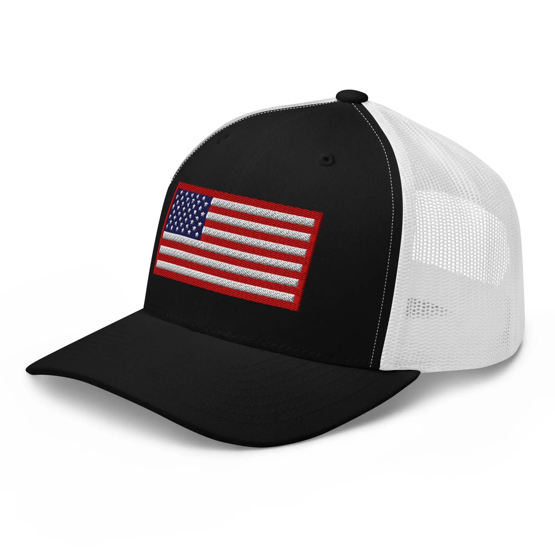 Hats  Snapback Custom Trucker Hats Old Glory USA Flag Red White Blue Patriotic Cap Infidel Collective