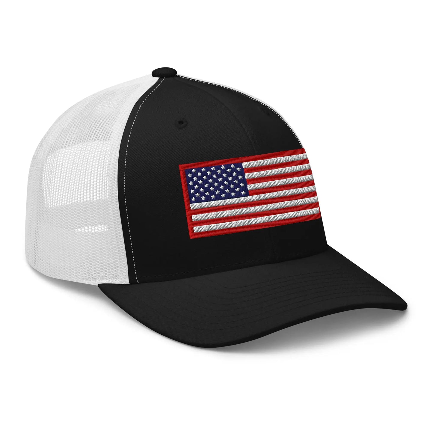 Hats  Snapback Custom Trucker Hats Old Glory USA Flag Red White Blue Patriotic Cap Infidel Collective