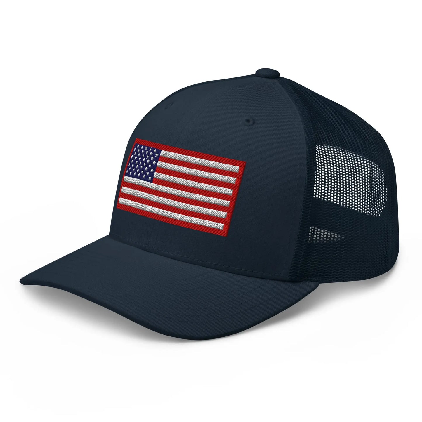 Hats  Snapback Custom Trucker Hats Old Glory USA Flag Red White Blue Patriotic Cap Infidel Collective