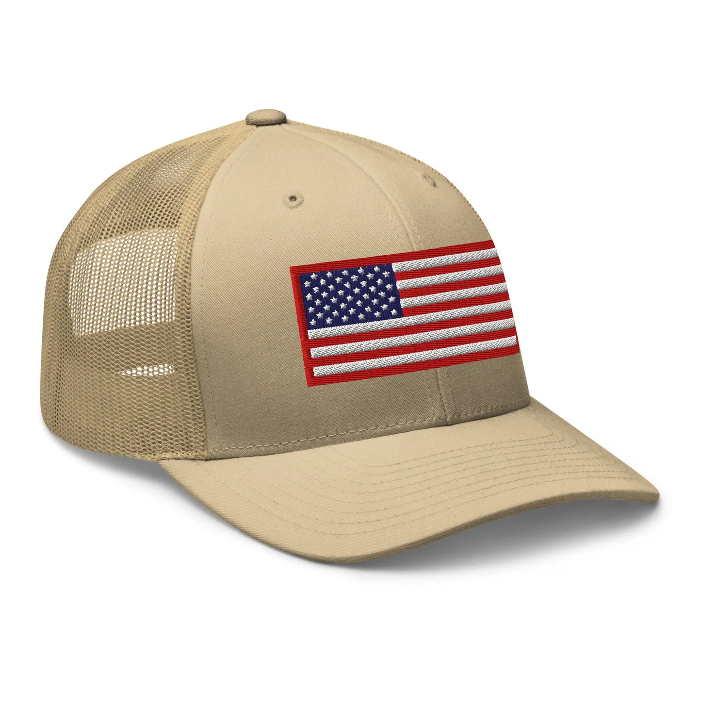 Hats  Snapback Custom Trucker Hats Old Glory USA Flag Red White Blue Patriotic Cap Infidel Collective