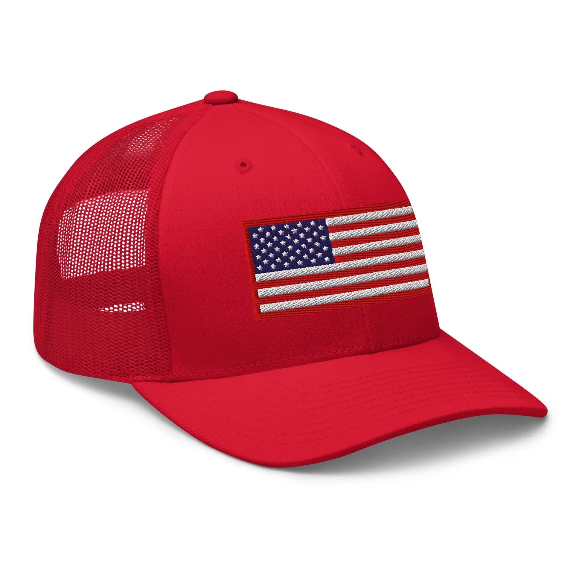 Hats  Snapback Custom Trucker Hats Old Glory USA Flag Red White Blue Patriotic Cap Infidel Collective