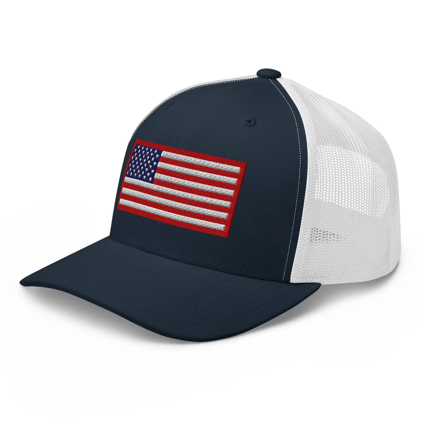 Hats  Snapback Custom Trucker Hats Old Glory USA Flag Red White Blue Patriotic Cap Infidel Collective