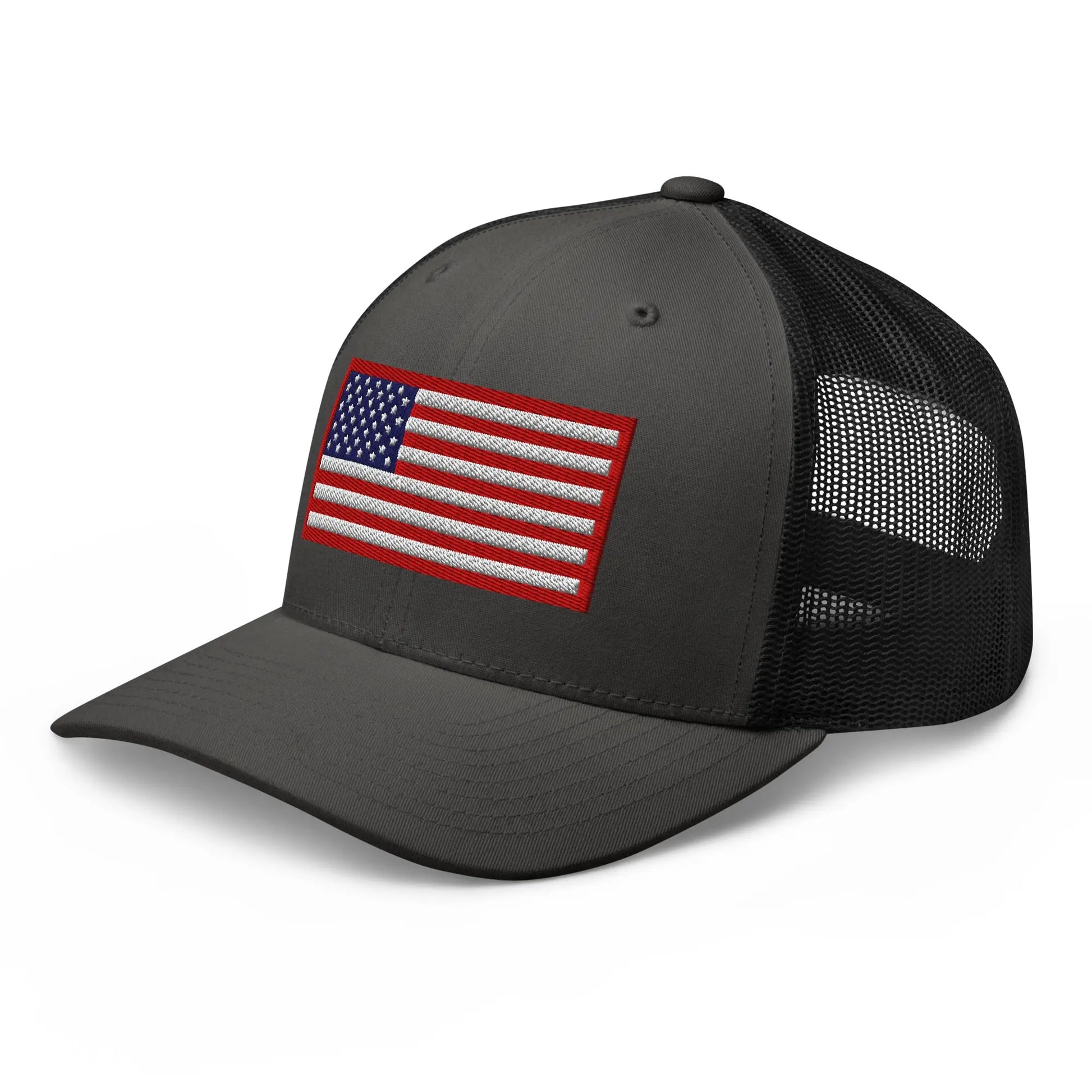 Hats  Snapback Custom Trucker Hats Old Glory USA Flag Red White Blue Patriotic Cap Infidel Collective