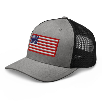 Hats  Snapback Custom Trucker Hats Old Glory USA Flag Red White Blue Patriotic Cap Infidel Collective