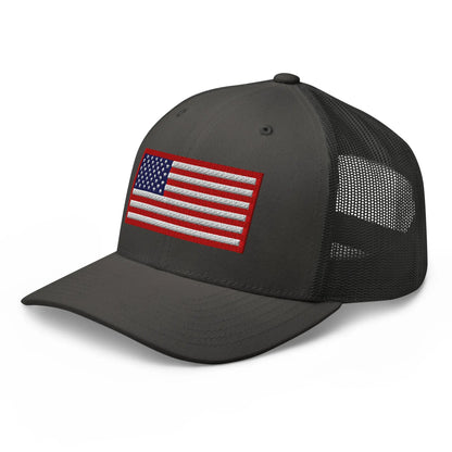 Hats  Snapback Custom Trucker Hats Old Glory USA Flag Red White Blue Patriotic Cap Infidel Collective