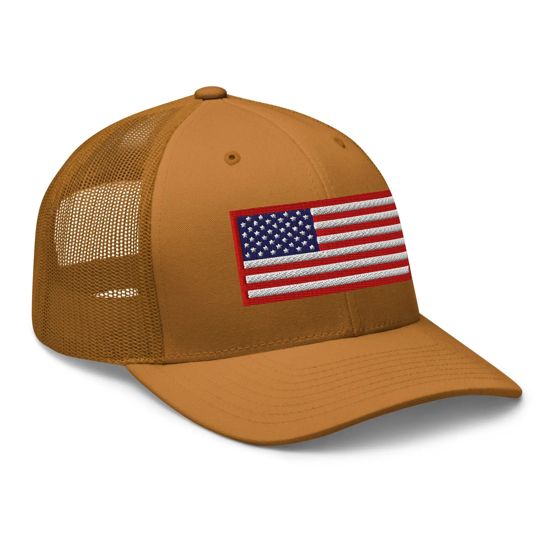 Hats  Snapback Custom Trucker Hats Old Glory USA Flag Red White Blue Patriotic Cap Infidel Collective