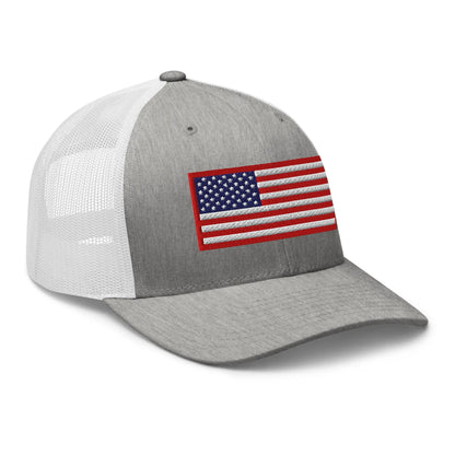 Hats  Snapback Custom Trucker Hats Old Glory USA Flag Red White Blue Patriotic Cap Infidel Collective